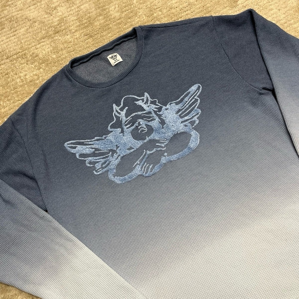 ✨ SOLD OUT STYLE ✨ Boys Lie "Made With Heaven Blues" Thermal Longsleeve OS